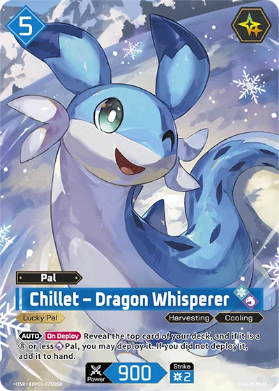 Chillet card