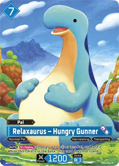 Relaxaurus card
