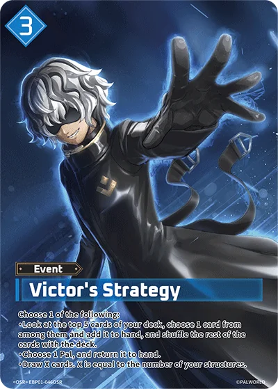 Victor's Strategy card