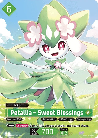 Petallia card