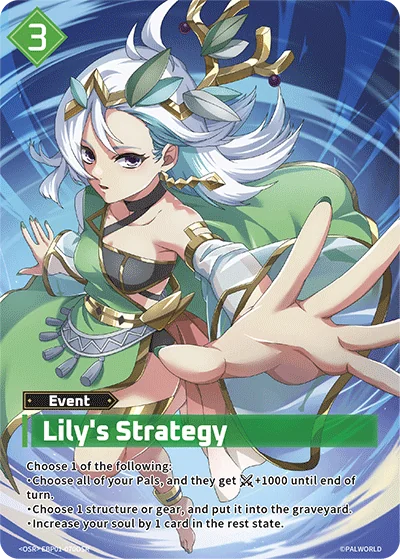 Lily's Strategy card