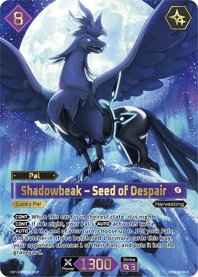 Shadowbeak card art BP01-074SP