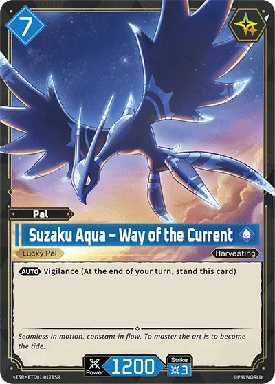 Suzaku Aqua card